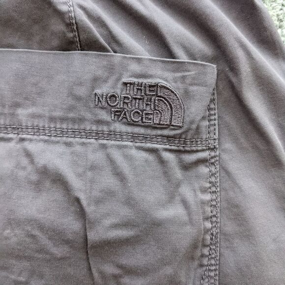 THE NORTH FACE brown cargo capri pants SIZE 8 G2 - Picture 9 of 11